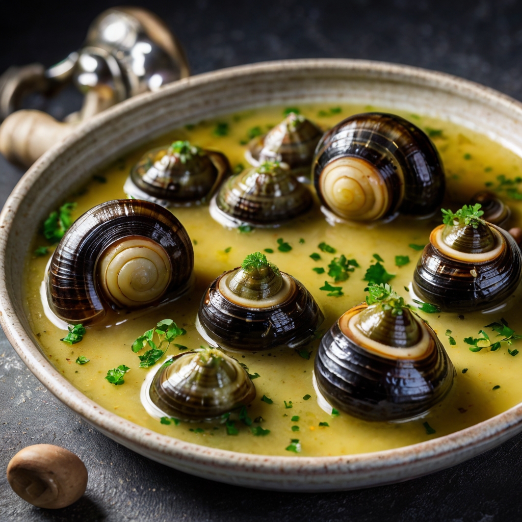 Escargots de Bourgogne à la persillade