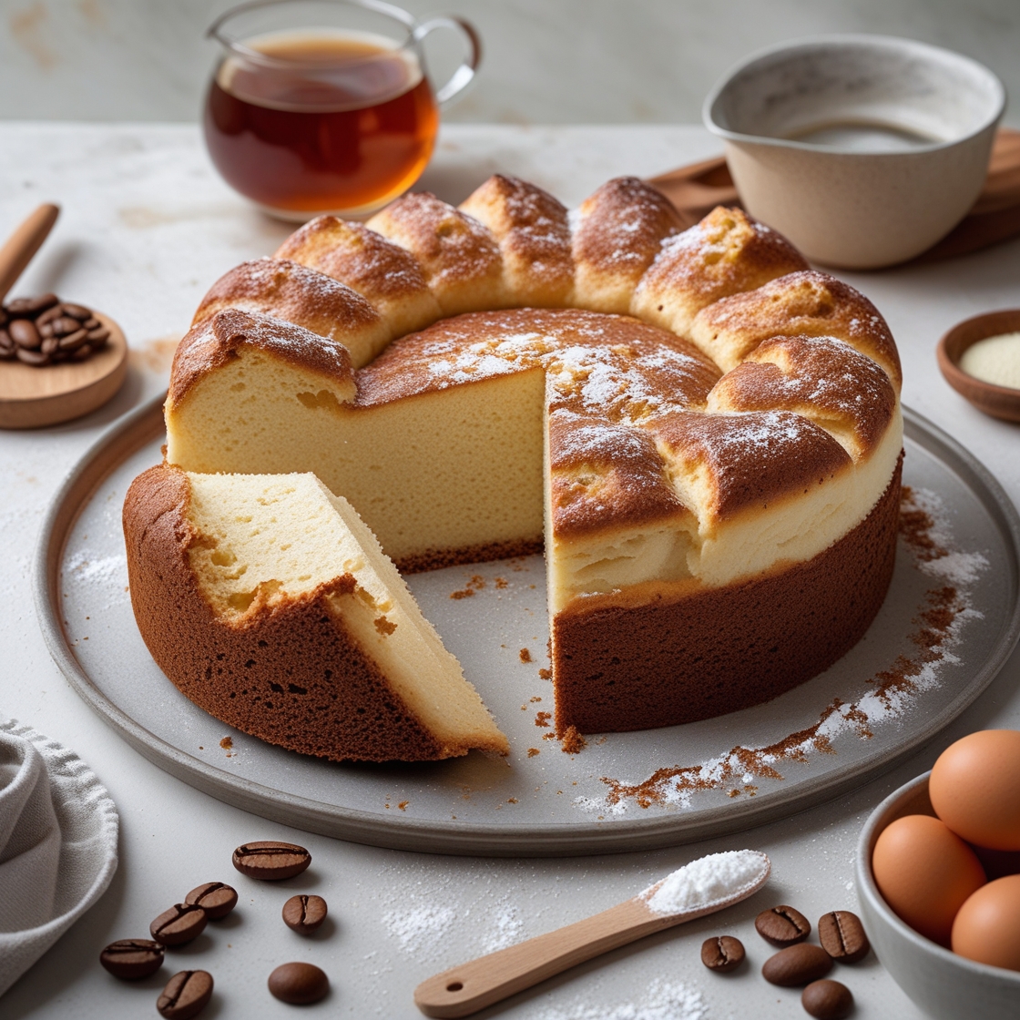 Gâteau café italien